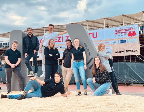 Boxenstopp beim Kantonalen Schwingfest in Nottwil!