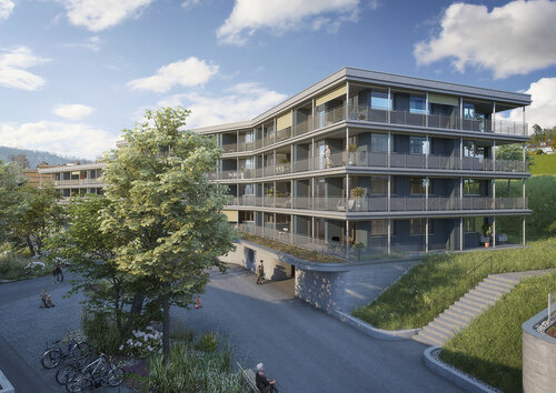 Oberstadt Aarburg - unsere neuste Baustelle für die Artemis Immobilien AG!
