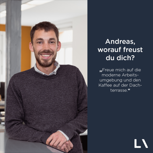 Neues Büro - darauf freuen sich unsere Mitarbeitenden!