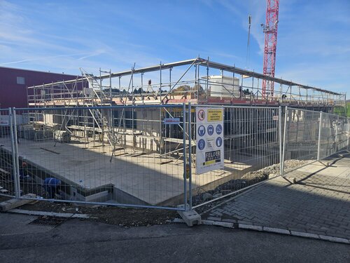 Volle Energie auf der Baustelle GERA plus im Rain