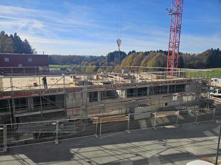 Volle Energie auf der Baustelle GERA plus im Rain