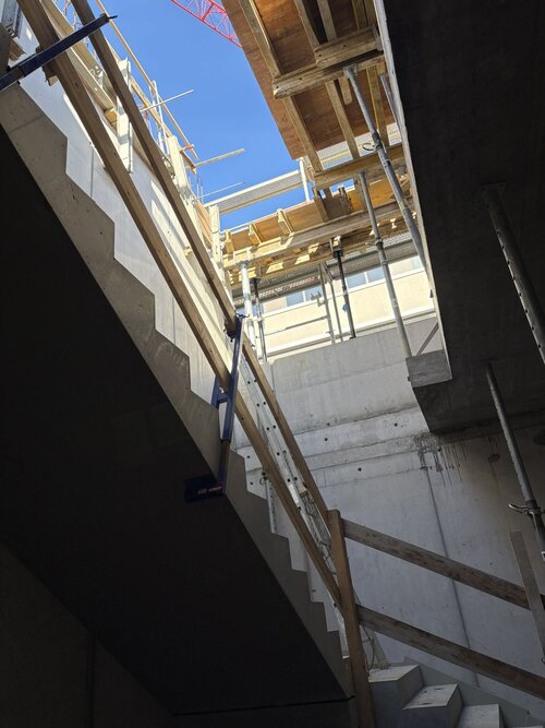 Volle Energie auf der Baustelle GERA plus im Rain