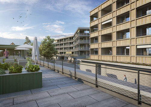 2. Etappe Stadtblick Aarburg - es geht Richtung Abschluss für das Vorzeigequartier