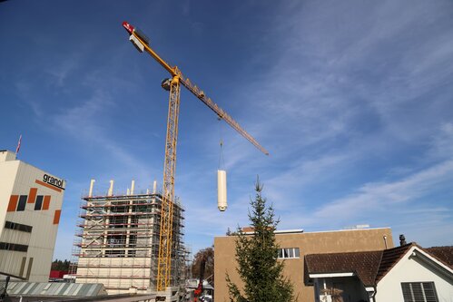 Ein neuer Siloturm für die Granol AG