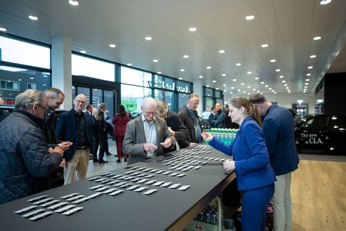 Volles Haus im flexA2 - wenn mit der AWG Wirtschaft und Politik zusammenkommen.