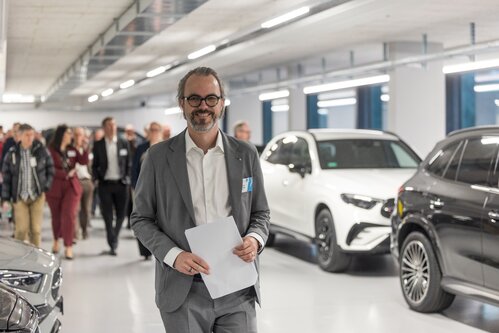 Volles Haus im flexA2 - wenn mit der AWG Wirtschaft und Politik zusammenkommen.