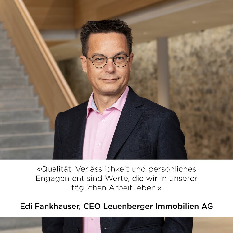 Bewirb dich jetzt als Immobilienbewirtschafter:in und werde Teil des Leuenberger-Teams!