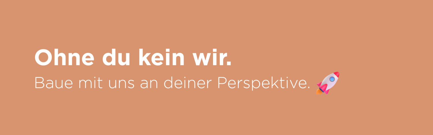 Ohne du kein wir - orange